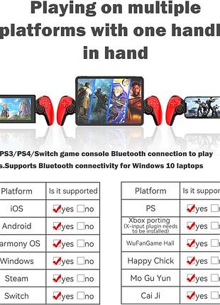 Беспроводной игровой контроллер bsp wireless gaming controller d9, беспроводной геймпад для iphone, ipad, android 6