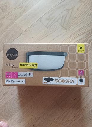 Светильник на солнечной батарее (solar lamp) от бренда inspire (модель os-l1b)с дополнительным аккумулятор ом