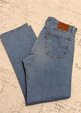 Джинси чоловічі levi’s lot 501 блакитні w36 l32