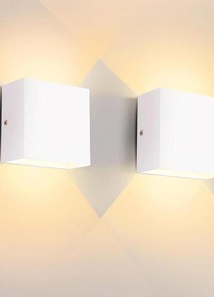 2 шт. настенный светильник 10 вт lureshine g9 g9-2835-88led светодиодный настенный светильник для дома