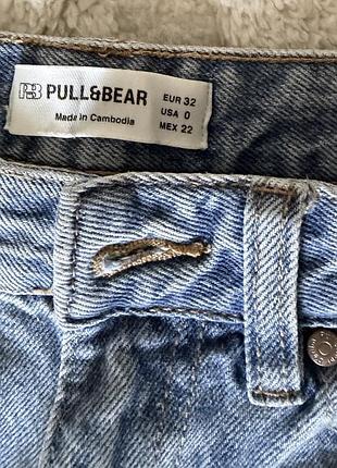 Джинси pull&bear прямі 5