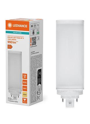 Светодиодная лампочка ledvance dulux led t/e26 hfv ac46450 26 w 990 lm четырехконтактная led лампочка