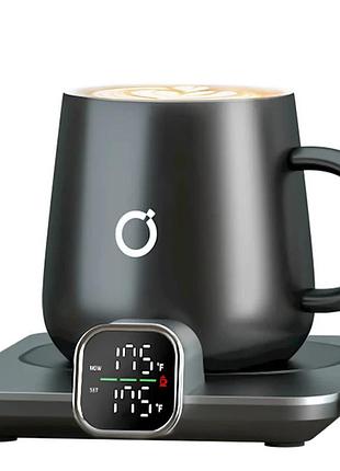 Набор для подогрева кофейной кружки 425 мл 75 вт ikago heat coaster pro full set zjz-kf-03 кофейная кружка с подогревом