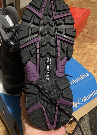 Чоботи жіночі columbia bugaboot plus omni-heat чорні