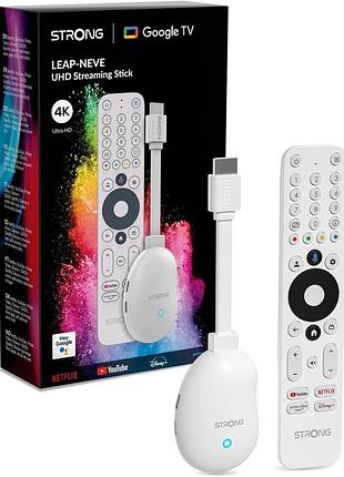 Медиаплеер 4k ultra hd strong leap-neve компактный функциональный медиаплеер для smart tv