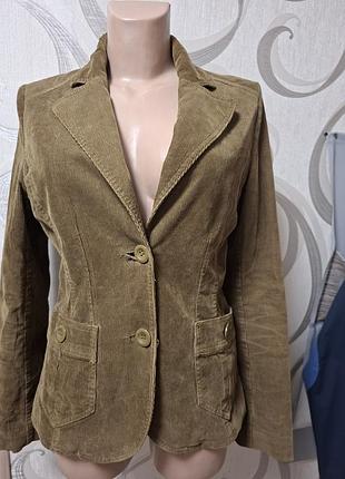 Вельветовый пиджак h&amp;m.