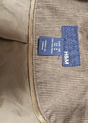 Вельветовый пиджак h&amp;m. 7