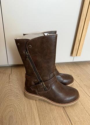 Черевики жіночі bata коричневі, розмір 35, довжина устілки 22 см