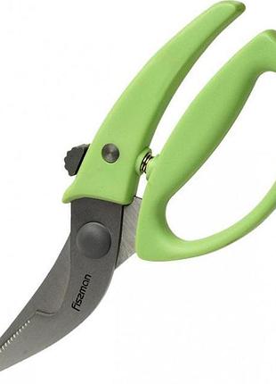 Ku ножницы кухонные fissman universal fit 23см с бакелитовыми ручками универсальные ножницы для раздел uni2l_k