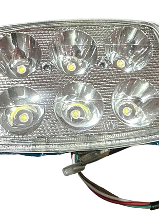Вставка в фару led квадратна delta/альфа