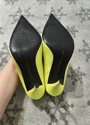 Туфли на шпильке 37 zara 7