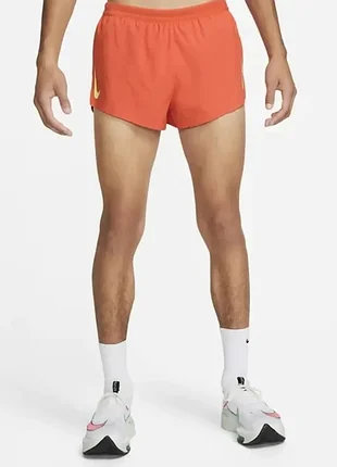 Nike racing унисекс беговые шорты с трусами внутри dri-fit aeroswift размер s cj7837-804