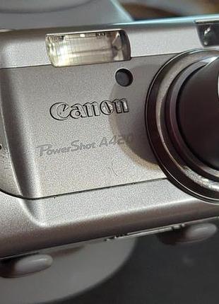 Canon powershot a420 4mp / цифровой фотоаппарат y2k