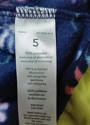 Дитяча флісова кофта oshkosh b’gosh,5 р 5