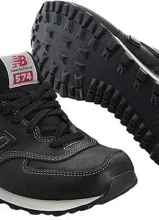 Кросівки чоловічі new balance ml574ukd чорні, розмір eur 40.5