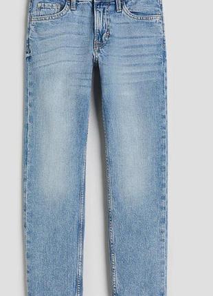 Джинси чоловічі h&m slim fit блакитний денім розмір м