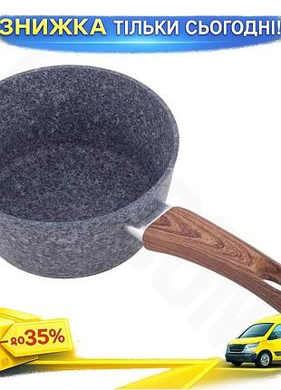Ku ковш kamille grey universal fit marble 16см индукционный с антипригарным покрытием кастрюля для гот uni2l_k
