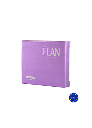 Фарба для брів elan відтінок 01 (сет) чорний