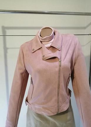 Жіноча куртка косуха lcw casual пудрова, розмір 40