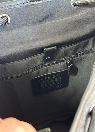 Рюкзак coach track backpack in signature canvas 9