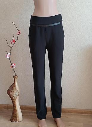 Стильные плотные черные лосины yu &amp;me paris гг 48-50