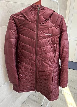Куртка жіноча columbia joy peak ii mid jacket бордова