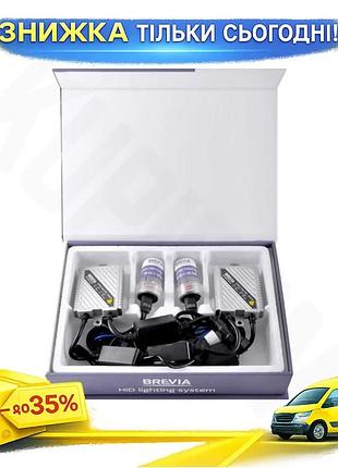 Ku комплект ксенона brevia universal fit hb3 4300к super slim canbus для автомобилей светодиодные ламп uni2l_k