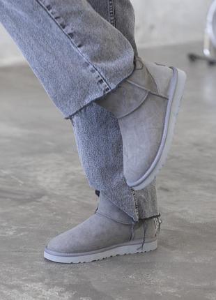 Жіночі черевики ugg mini grey