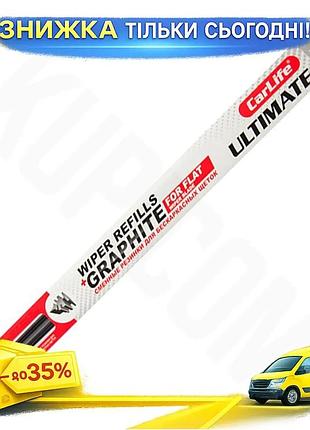 Ku змінні гумки carlife universal fit ultimate 20"/500мм графітові для заміни зношеної гумки гумки для uni2l_k