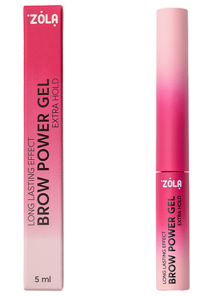 Zola гель для брів brow power gel