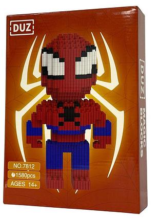 Конструктор magic blocks спайдермен 1580дет.