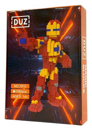 Конструктор magic blocks залізка людина 1580дет.