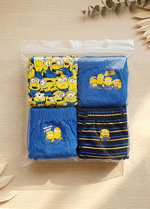 Труси для хлопчика minions, 92 см, бавовна, набір