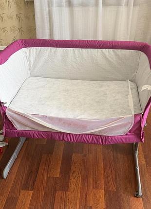 Дитяче ліжко chicco next2me приставне 5