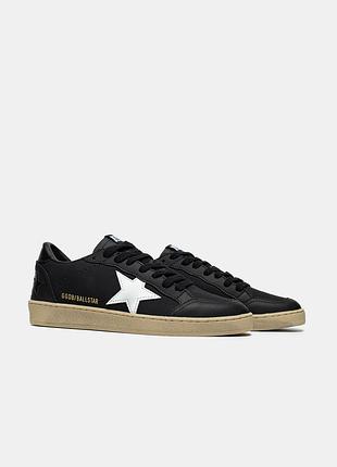 Кеди golden goose black brown 🖤🤍🤎 4