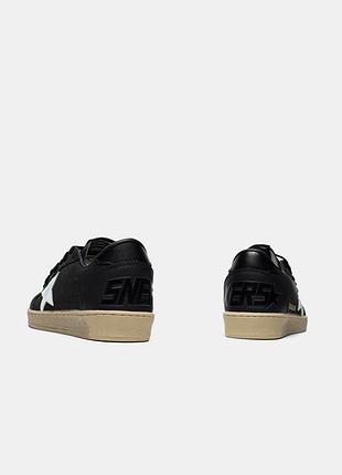 Кеди golden goose black brown 🖤🤍🤎 6