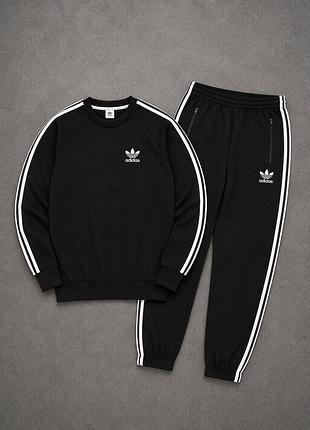 Спортивний костюм унісекс adidas чорний
