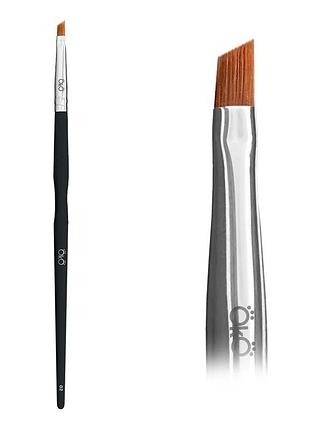 Пензлик oko lash&brow маленький скошений №2 black edition