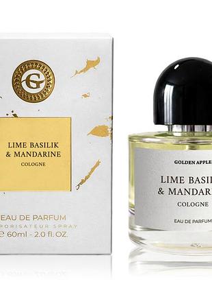 Парфумована вода lime basilik & mandarine cologne golden apple 60 ml