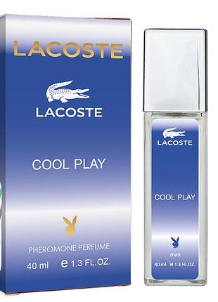 Lacoste cool play pheromone parfum мужской 40 мл