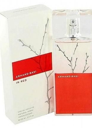 Armand basi in red red&white edt 100 ml (лиц.)