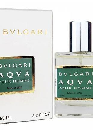 Bvlgari aqva pour homme perfume newly чоловічий 58 мл