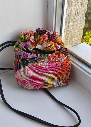 Сумка жіноча desigual міні різнокольорова