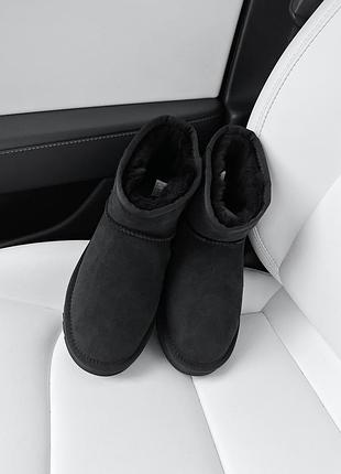 Жіночі черевики ugg mini black 2