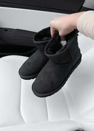 Жіночі черевики ugg mini black 7