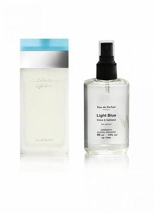 Dolce gabbana light blue women - parfum analogue 65ml