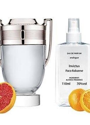 Paco rabanne invictus men - parfum analogue 110ml