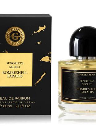 Парфюмированная вода senorita's secret bombeshell paradis golden apple 60 ml