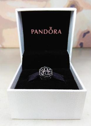 Срібна намистина на браслет pandora s925 ale