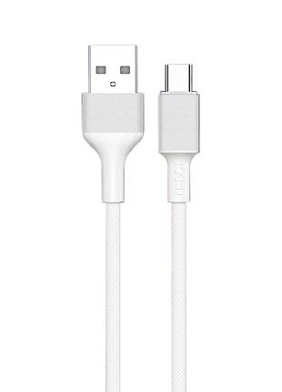 Usb кабель kaku ksc-113 usb - type-c 1m / 3.2a - white